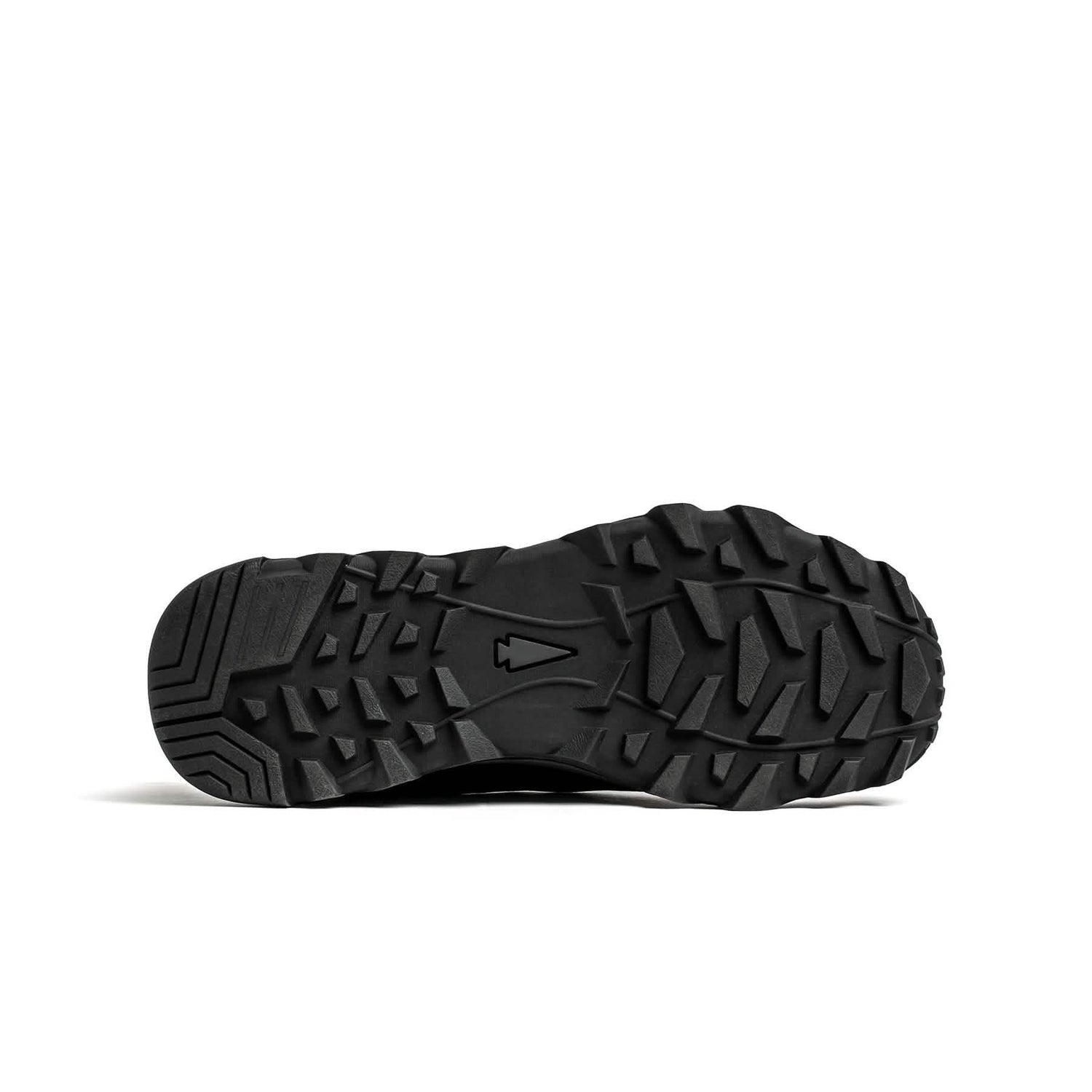 GORUCK black rucking shoe sole with rugged tread, designed for outdoor durability