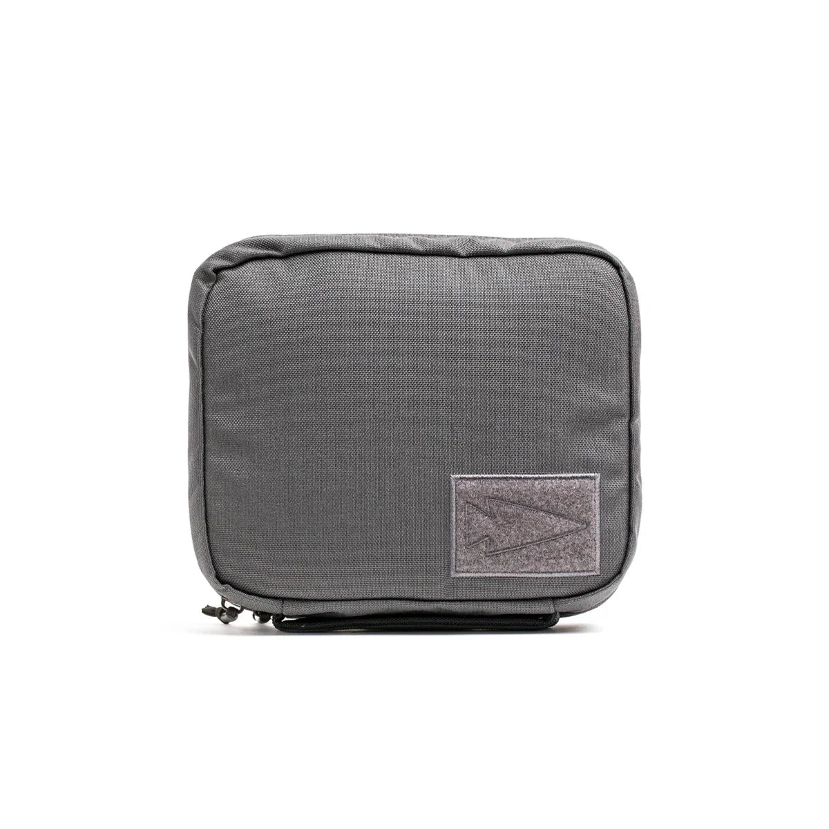 GORUCK Padded Field Pocket GR2 in Armor Grey, durable rucking gear accessory on white background