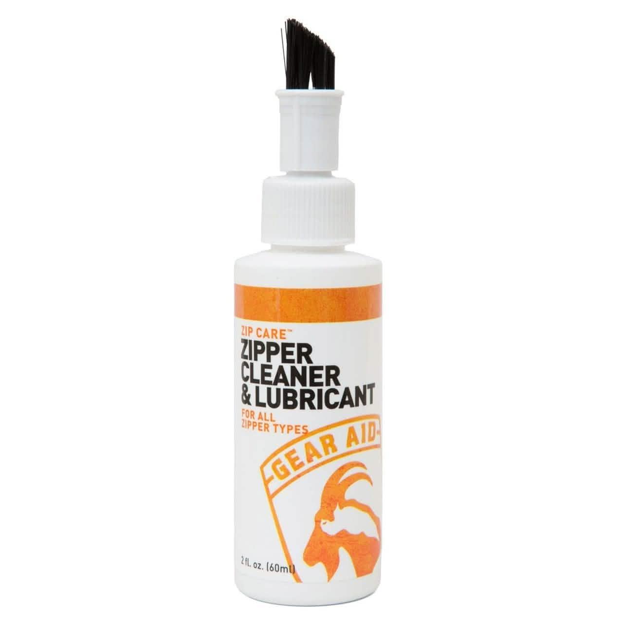 Gear Aid Zip Care zipper cleaner and lubricant bottle with built-in brush, GORUCK gear accessory
