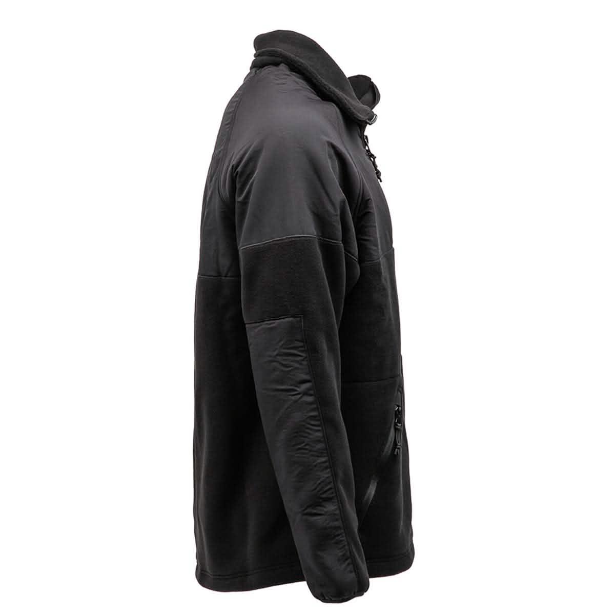 GORUCK Task Force Dagger Jacket in black, side view, rugged rucking outerwear