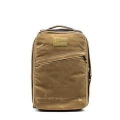 GORUCK Field Tan rucksack, durable tactical backpack with top handle and front zipper pocket