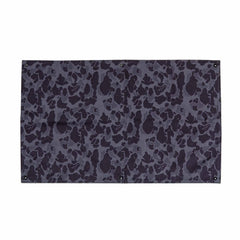 GORUCK black camo utility mat with reinforced grommets for rugged rucking gear