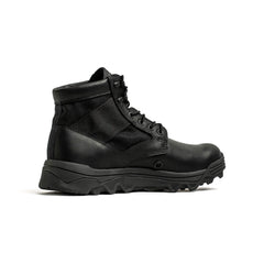 GORUCK black tactical rucking boot with rugged sole on white background