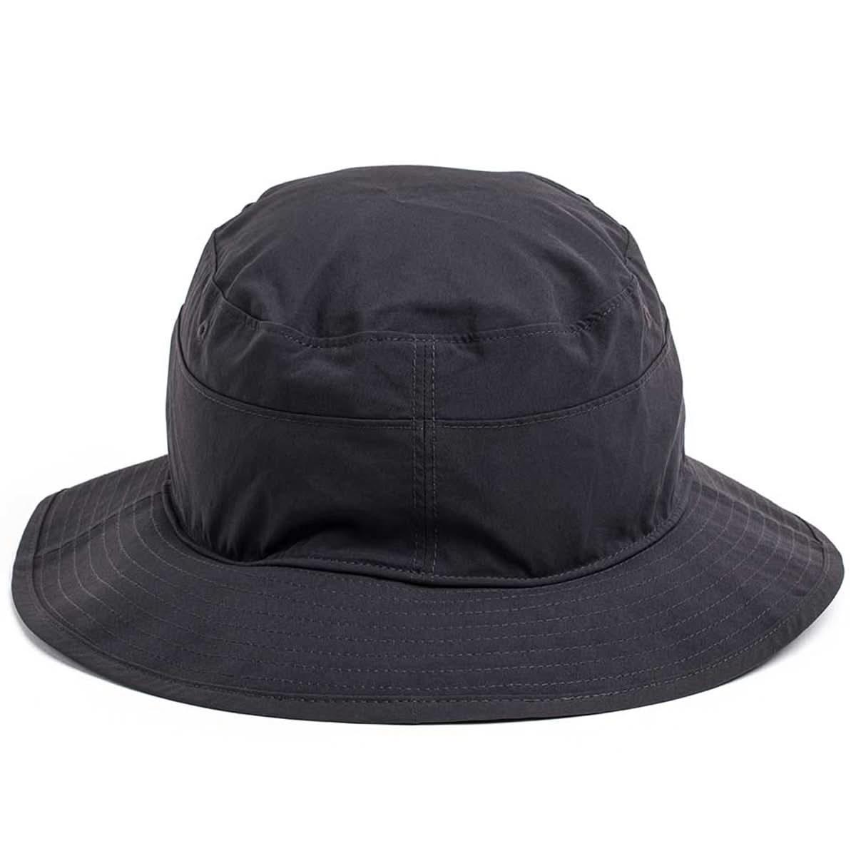 GORUCK black boonie hat with wide brim, rugged outdoor rucking gear