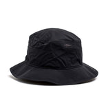 GORUCK black boonie hat with black spearhead patch, outdoor rucking gear, size L