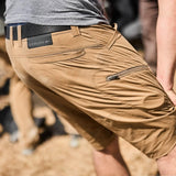 GORUCK Challenge Shorts in coyote tan color, durable rucking gear outdoors