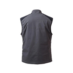 GORUCK men's charcoal fleece vest, size large, back view, rugged rucking gear