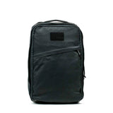 GORUCK Heritage Black 21L backpack, minimalist design, durable rucking gear front view