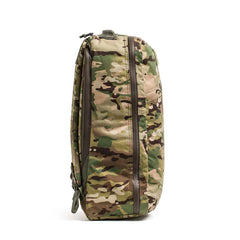 GORUCK 26L XPAC rucksack in Multicam camo pattern, side view on white background