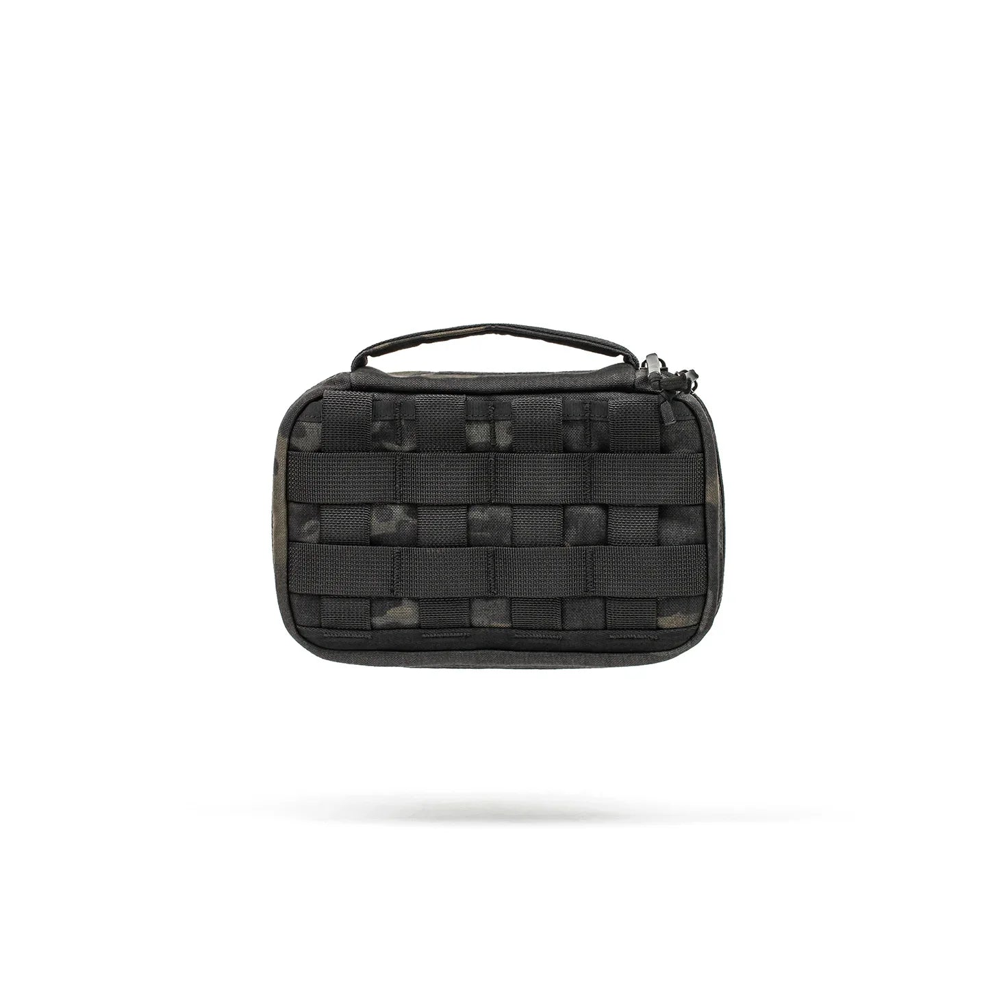 GORUCK GR1 Field Pocket Black Multicam tactical pouch with MOLLE webbing and top handle