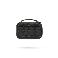 GORUCK GR1 Field Pocket Black Multicam tactical pouch with MOLLE webbing and top handle