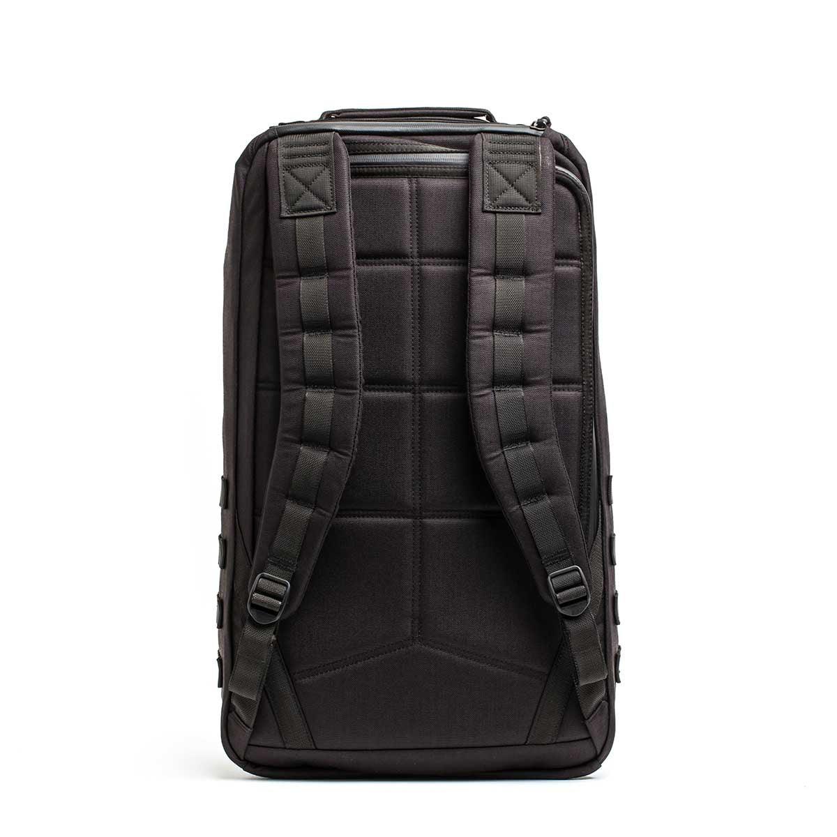 GORUCK black 40L tactical rucksack backpack with padded straps and rugged 1000D Cordura