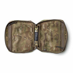 GORUCK GR2 Field Pocket XPAC Slick Multicam open pouch with mesh zippered compartments