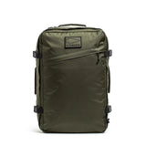 GORUCK dark green XPAC rucksack with front stash pocket and durable zippers