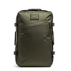 GORUCK dark green XPAC rucksack with front stash pocket, durable outdoor backpack