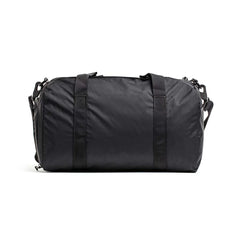 GORUCK black gym bag with shoulder strap, durable XPAC material, rugged rucking gear