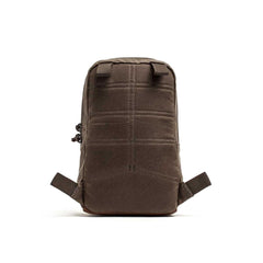 GORUCK Heritage brown rucking pouch, rugged canvas, tactical outdoor gear