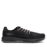 GORUCK Lead Ballistic Trainer black rucking shoe with charcoal laces and reflective design