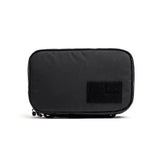 GORUCK black X-PAC field pocket pouch with loop patch on front, photographed on white background