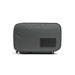 GORUCK Lead GR1 Field Pocket XPAC Charcoal-Red rucking gear pouch on white background
