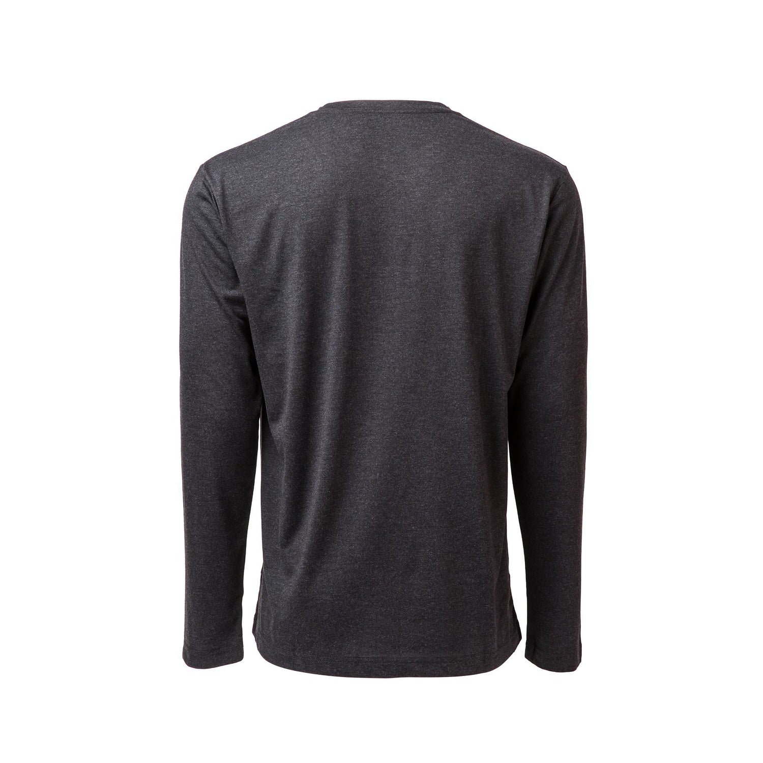 GORUCK men's black long sleeve triblend shirt, size L, shown from the back.