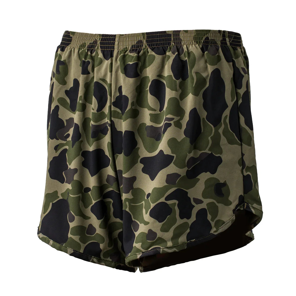 GORUCK men's camo Ranger Panties running shorts with elastic waistband