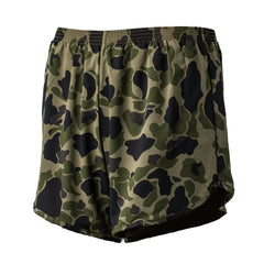 GORUCK men's camo Ranger Panties running shorts with elastic waistband