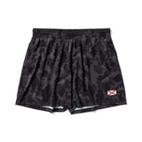 GORUCK men's black frogskin camo training shorts with Florida flag patch, size L