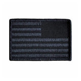 GORUCK black tactical reverse American flag patch with embroidered details