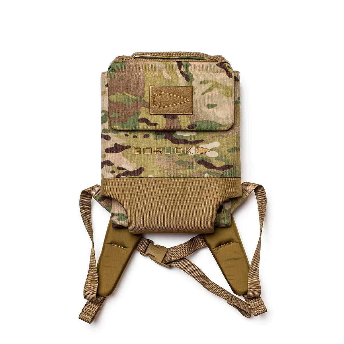 GORUCK Ruck Plate Carrier 3.0 in multicam, tactical rucking gear with padded straps