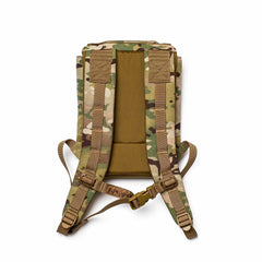 GORUCK Ruck Plate Carrier 3.0 in multicam pattern with padded shoulder straps