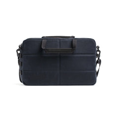 GORUCK Heritage black 15L shoulder bag with handle and detachable strap on white background