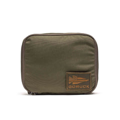 GORUCK Shadow Pocket Ranger Green pouch with logo patch on white background