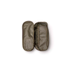 GORUCK Ranger Green Shadow Pocket pouch open on white background, minimalist rucking gear