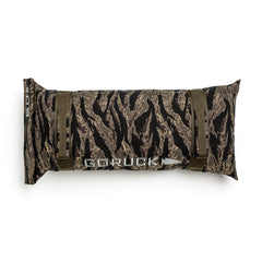 GORUCK Simple Training Sandbag 60LB with tiger stripe camo pattern and durable handles
