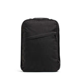 GORUCK Slick Ruck 16L black backpack with front diagonal zipper pocket, minimalist design