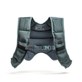 Spy Ruck | Women's Weighted Vest features a grey design with padded shoulder straps, front buckle, and inner "GORUCK SAND VEST" logo—perfect for women wanting comfort and durability in every workout.