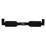 GORUCK black padded hip belt with secure buckle, rucking gear accessory on white background