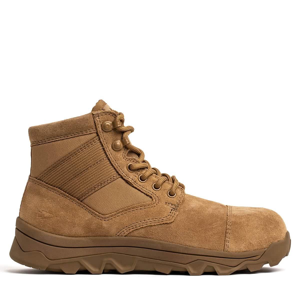 GORUCK MACV-2 coyote brown rucking boot with rugged sole and durable upper