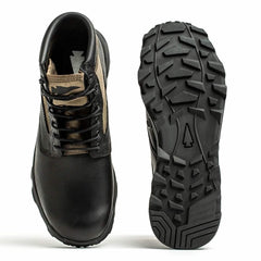 GORUCK black rucking boot with rugged tread sole, durable for outdoor training