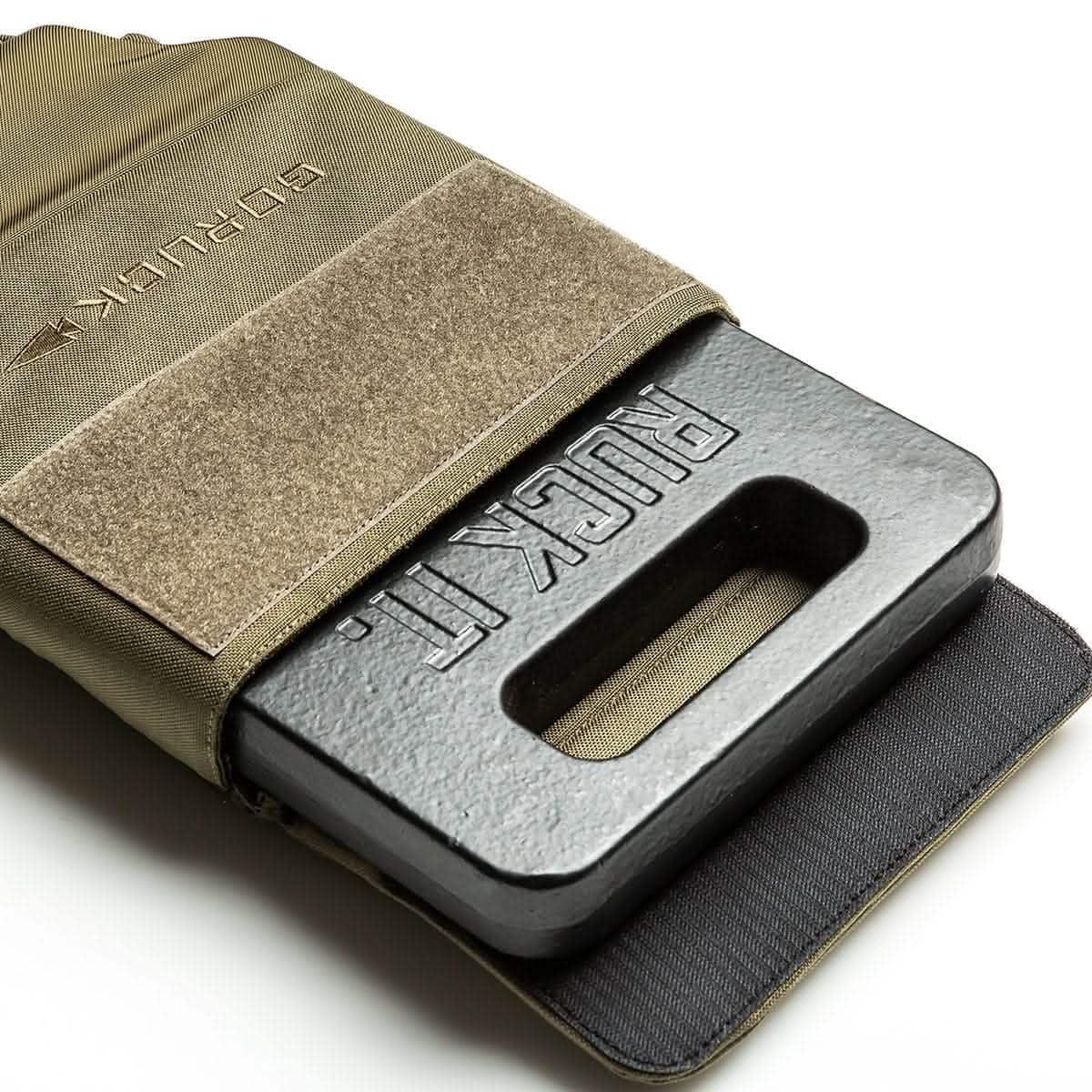 GORUCK rucksack plate carrier with ruck weight for rucking workouts