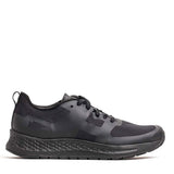 GORUCK Rough Runners Blackout rucking shoe, side profile, durable black athletic gear