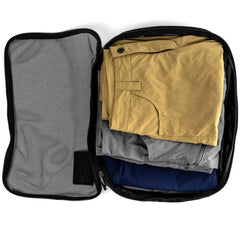 GORUCK 10L packing cube with folded clothing for organized travel and rucking gear storage