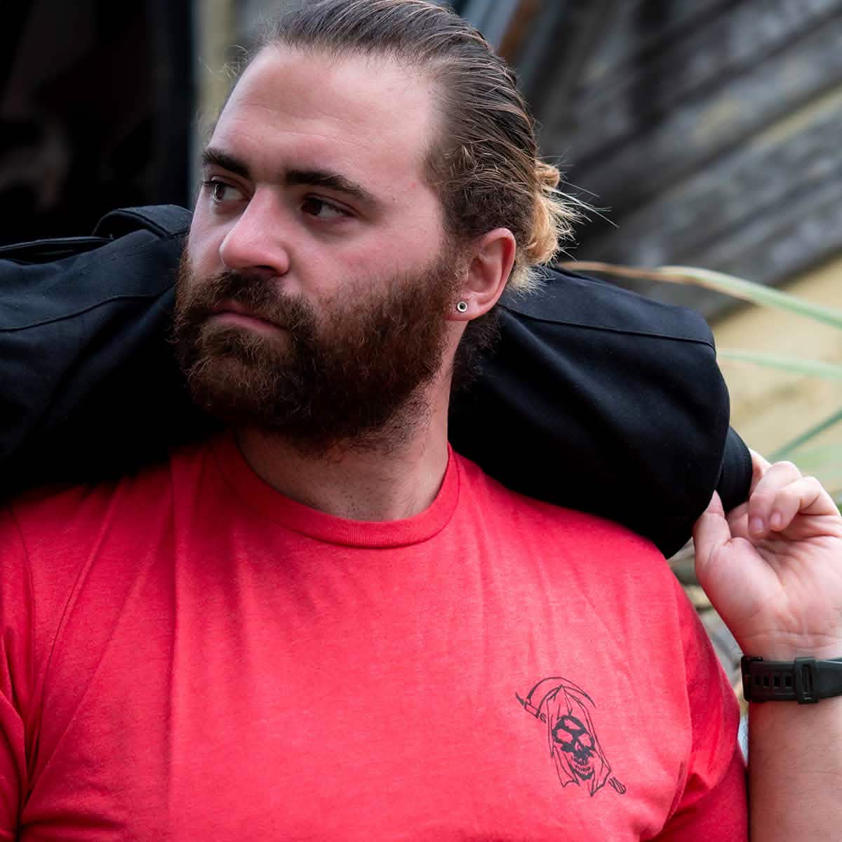 Bearded man in a 